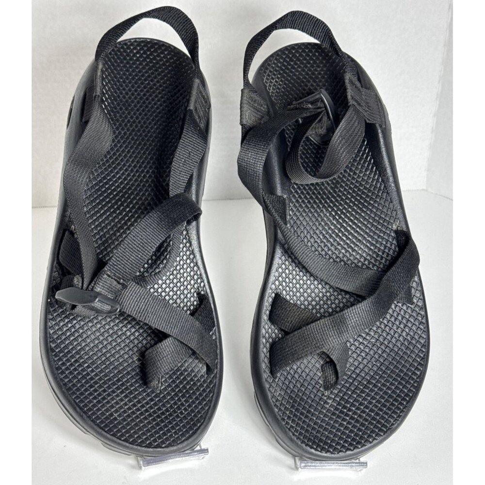 Chaco Z/2 Black Strappy Durable Outdoor Sandals Mens Size 12 - Picture 2 of 13